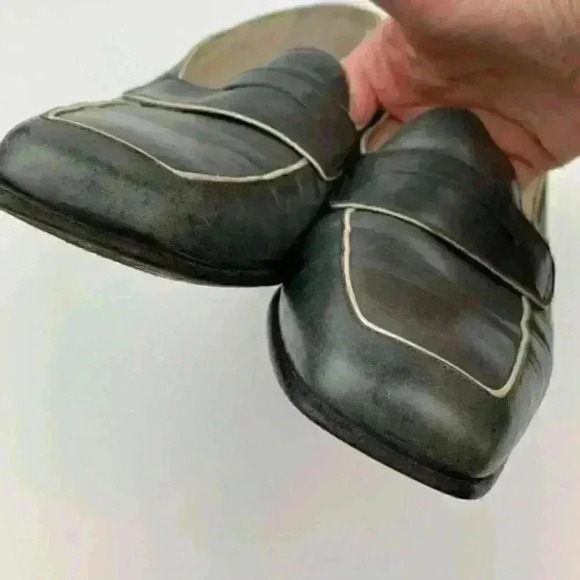 Cole Haan resort heels sz 7.5 AA Italian leather - Picture 9 of 12